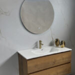 Badkamerspiegel 120cm LED, touch knop, anti-condens