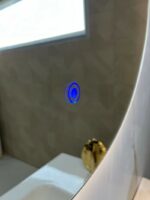 Badkamerspiegel 120cm LED, touch knop, anti-condens - Afbeelding 9
