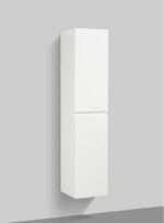 Kolomkast Tieme hoogglans wit 160x35x35cm