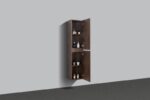 Kolomkast Tieme mat donker eiken 160x35x35cm - Afbeelding 2