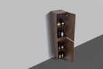 Kolomkast Tieme mat donker eiken 160x35x35cm - Afbeelding 3