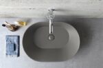 Mees design waskom ovaal mat grijs - Afbeelding 4