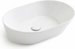Mees design waskom ovaal mat wit - Afbeelding 4