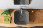 Mees design waskom vierkant mat grijs - Afbeelding 4