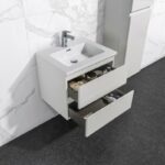 Onderkast badkamermeubel Tieme hoogglans wit 60x50x48cm - Afbeelding 2