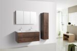 Onderkast badkamermeubel Tieme mat donker eiken 120x50x48cm - Afbeelding 3