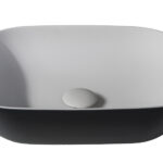 Solid surface waskom Maud antraciet EXT