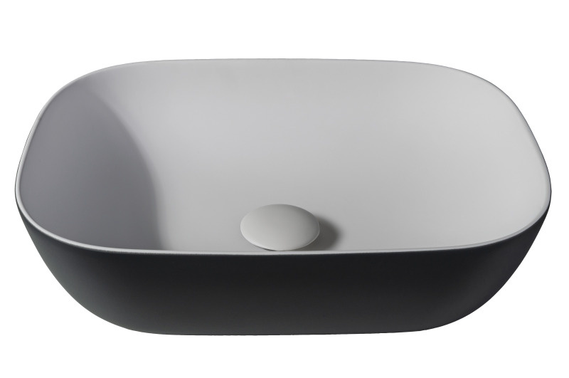 by-goof-solid-surface-waskom-maud-antraciet-ext Solid surface waskom Maud antraciet EXT - Afbeelding 1