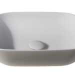 Solid surface waskom Maud beige EXT