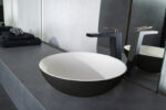 Solid surface waskom Sanne antraciet EXT - Afbeelding 2