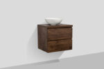 Topblad Tieme mat donker eiken 60cm - Afbeelding 2
