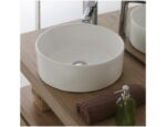 Waskom keramiek wit 40x40x15cm - Afbeelding 3