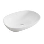 Waskom Ruby Solid Surface White Matt 55,5x36x14,5cm